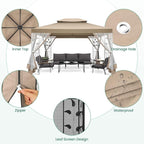 COBIZI Gazebo 10x13 Heavy Duty Gazebos - Image 4