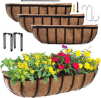 DUNCHATY Railing Planter Window Box by DUNCHATY