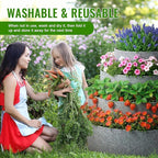 4 Pcs Plant Grow Bags 4 Tiered Strawberry Planter Tower Fabric Raised Garden - Image 4