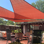 LOVE STORY 16' x 16' x 16' Triangle Sun Shade Sail Canopy Sunshade by LOVESTORY