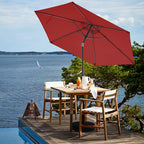 JEAREY 7.5FT Patio Umbrella Outdoor Market Umbrella - Image 4