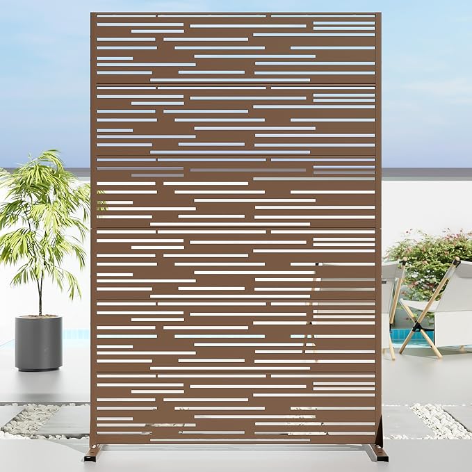 Casaphoria Metal Privacy Screen Outdoor by Casaphoria