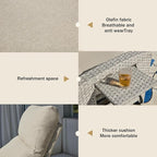 Outdoor Recliner Chairs Set of 2 Reclining Patio Chairs - Image 4
