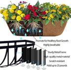 2 Pack 16" Railing Planter Window Box - Image 6