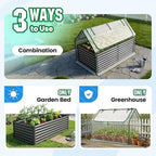 Quictent Raised Garden Bed Galvanized Raised Beds - Image 3