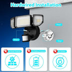 85W Motion Sensor Outdoor Light, 8500LM Ultra-Bright LED Security Light - Image 2