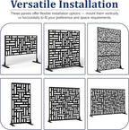 Outdoor Privacy Screen, Freestanding Privacy Fence Panels - Image 5