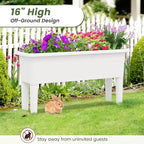 Giantex Raised Garden Beds Outdoor Set of 2, Self-Watering Planter Box - Image 8