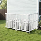 VEVOR 3 Panels Outdoor Privacy Screen, 36 x 45 in Air Conditioner Fence - Image 8