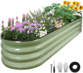 Galvanized Raised Garden Bed by BIRDSINYARD