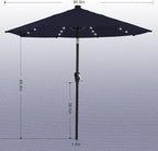 ABCCANOPY Durable Solar Led Patio Umbrellas - Image 3