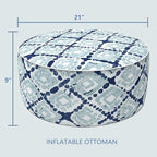 LVTXIII Inflatable Stool Ottoman Footrest - Image 3