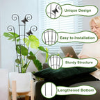 COOMIN 30'' Monstera Plant Support Outdoor, Metal Expandable Plant Supports - Image 3