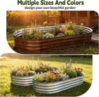Galvanized Raised Garden Bed Outdoor, Large Raised Bed - Image 7
