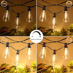 Brightever Dimmable Outdoor String Lights - Image 4