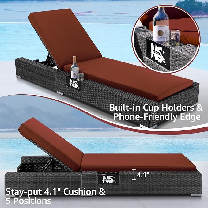 NICESOUL 11 Piece Outdoor Furniture - Image 9
