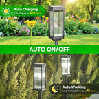 Solar Pathway Lights Outdoor, 6 Pack Upgraded Solar Lights Outdoor Waterproof - Image 5