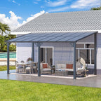 AECOJOY 16' x 8' Gazebo Outdoor Pergola - Image 4