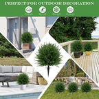 Artificial Topiary Bushes for Outdoors - Image 6