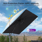PURPLE LEAF 8 FT Outdoor Umbrella - Image 8