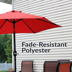 Sunnydaze Outdoor Patio Umbrella - Image 4
