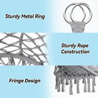 Macrame Hammock Hanging Swinging Chair - Image 3