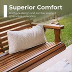 Amish Casual 3 Foot Roll Back Porch Swing - Image 5