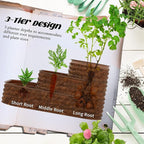 Outsunny 3-Tier Galvanized Steel Raised Garden Bed Kit, 62.25" x 43" x 32.25" - Image 3