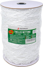 AlpineReach Trellis Netting 5 x 350 ft Heavy Duty Polyester White by AlpineReach