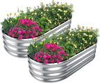 SnugNiture Galvanized Raised Garden Bed Outdoor by snugniture