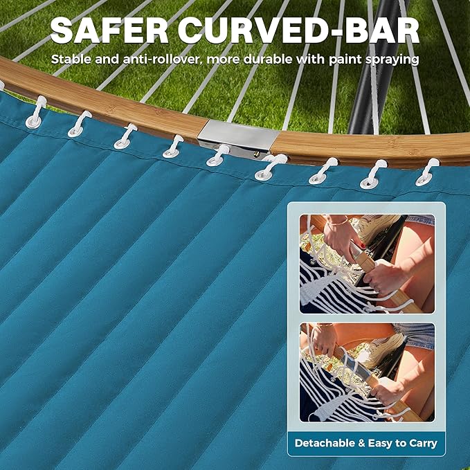 SUPERJARE Curved-Bar Hammock - Image 7