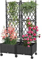 Raised Garden Beds with Screen Outdoor, Garden Trellis by yotoworthgardenhome