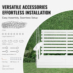 VEVOR Wooden Porch Swing 4 ft, Patio Bench Swing - Image 5