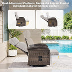 Belord 5 Piece Wicker Patio Furniture Set - Image 4