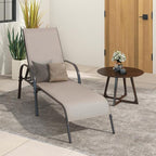 Giantex 2 Pack Patio Lounge Chair, Outdoor Chaise Lounge - Image 8