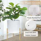 ARNIS Modern Plant Pots, Large Size Metal Pots - Image 4