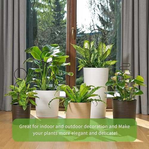 4 Pcs Small Metal Trellis for Potted Plants, Mini Trellis for Potted Plant - Image 2