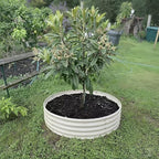 Round Galvanized Raised Garden Bed, Heavy Duty Metal Planter Box - Image 7