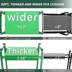 FLINTER 10.2" Wider Garden Kneeler and Seat, Heavy Duty Thick Gardening Bench - Image 3
