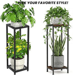 TOSKING Tall Plant Stand Indoor – 2-Tier Modern Metal Shelf, Heavy Duty - Image 8