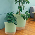 QCQHDU 12 inch Plant Pot, 2 Pack Planters - Image 5