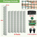 60"/40"/24" Metal Moss Pole, D Shape Sphagnum Moss Pole, Moss Poles - Image 6