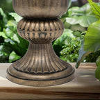 Magshion 20" Urn Planters for Outdoor Plants, Large Decorative Front Porch - Image 9