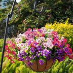 Artificial Flowers for Outdoor, UV Resistant Fake Silk Flowers, Realistic Faux - Image 4