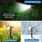 Solar Spot Lights Outdoor Waterproof IP65, 12 Pack Landscape Spotlights - Image 4