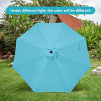 Simple Deluxe 9' Patio Umbrella Outdoor Table Market Yard Umbrella - Image 3
