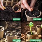 JERIA 100-Pack 3.15 Inch Peat Pots - Image 5