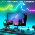 100ft LED neon Lights with Remote APP Control IP65 Waterproof Flexible Neon LED - Image 4
