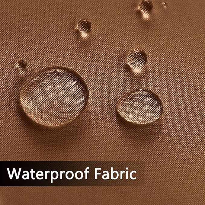 SpaceDresser Waterproof Outdoor Sheer Curtains - Image 6