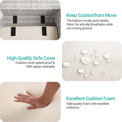 10-Piece Outdoor Patio Furniture Set - Image 2